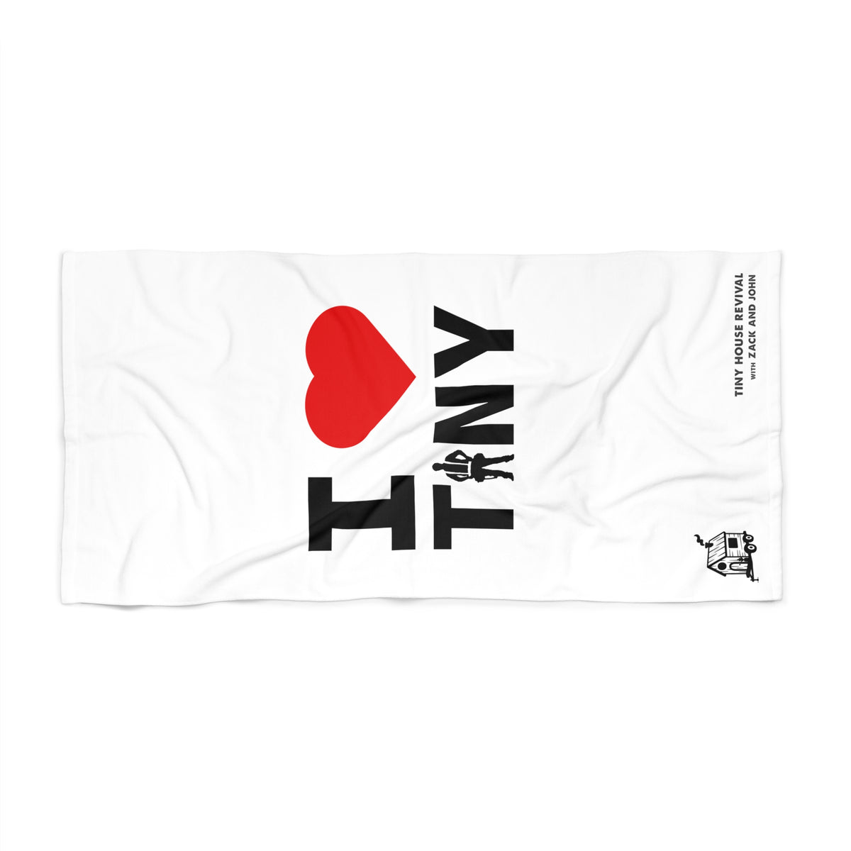I Heart Tiny – Beach Towel