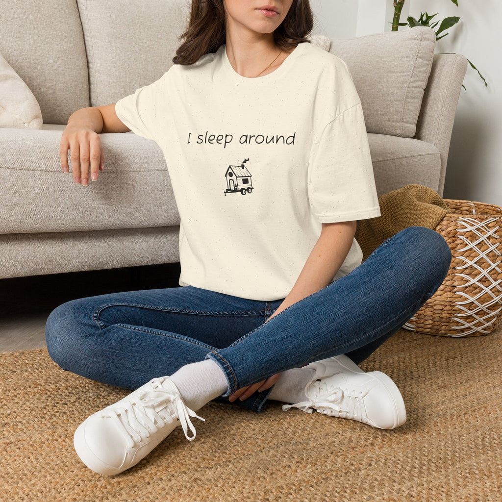 I sleep around – Softstyle T-Shirt